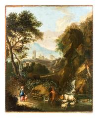 Landscape with Ruins and Figures