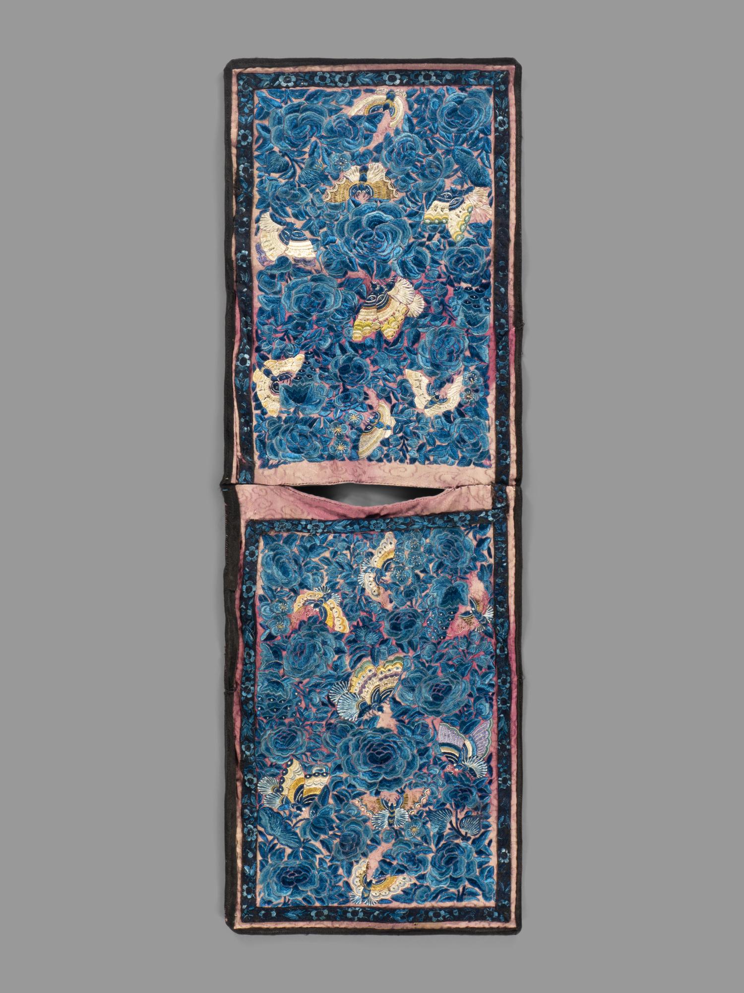 18 Chinese Embroidered Silk Textiles