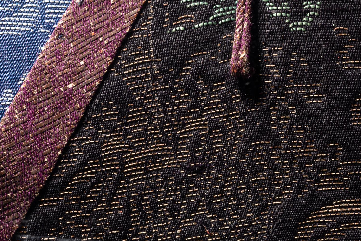 A Blue Ground Silk Gauze Summer 'Dragon' Robe, Jifu