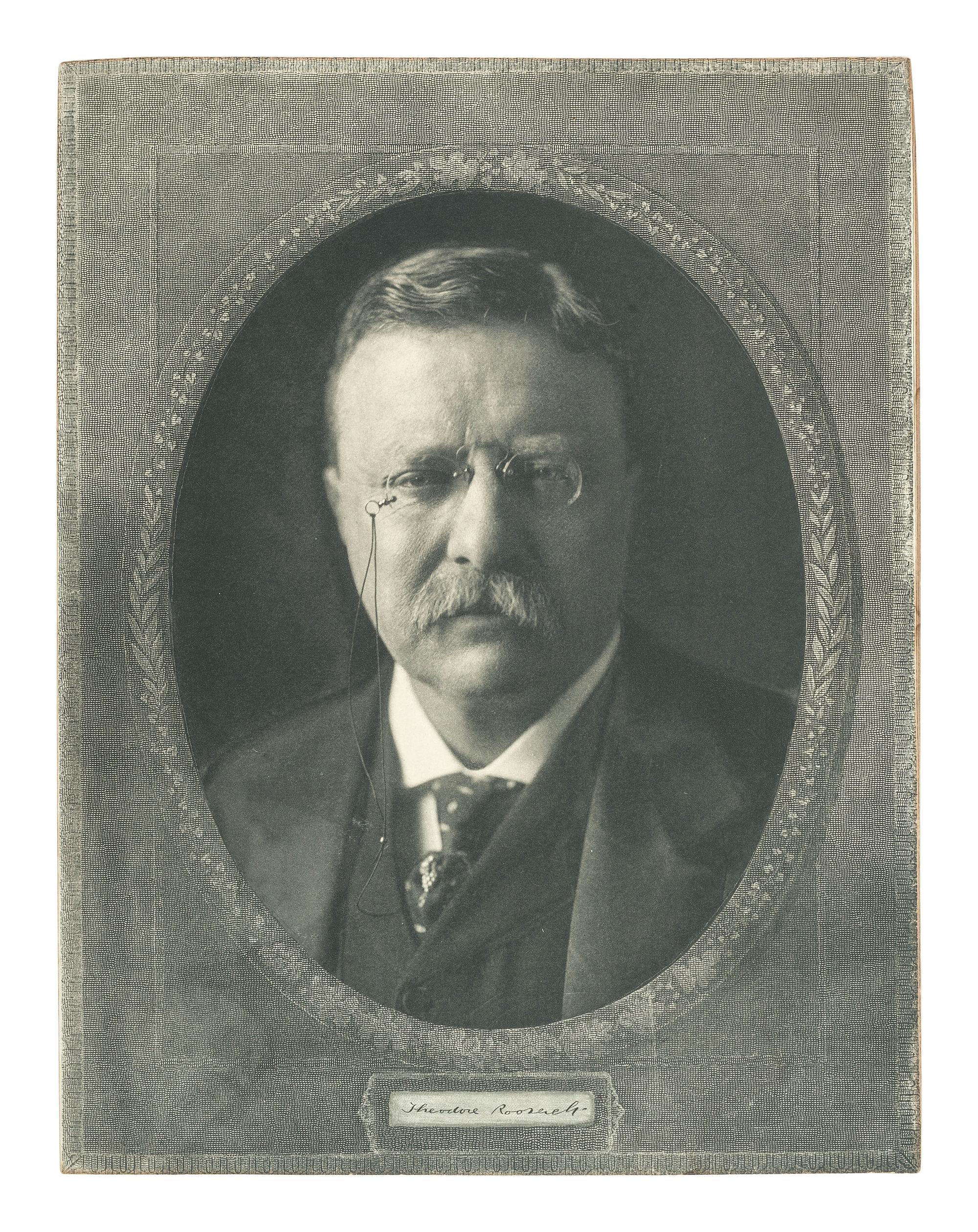 ROOSEVELT, Theodore (1858-1919). Document signed ("Theodore Roosevelt"), as President,. Washington, D.C., 12 September 1903.