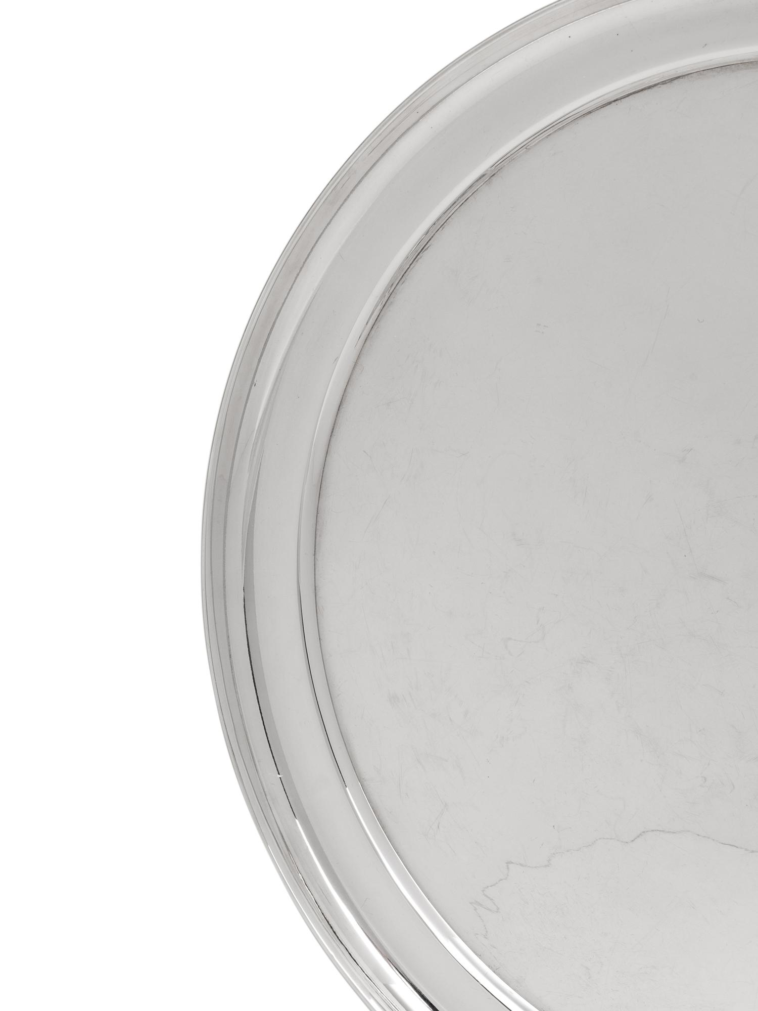 An American Silver Serving Tray