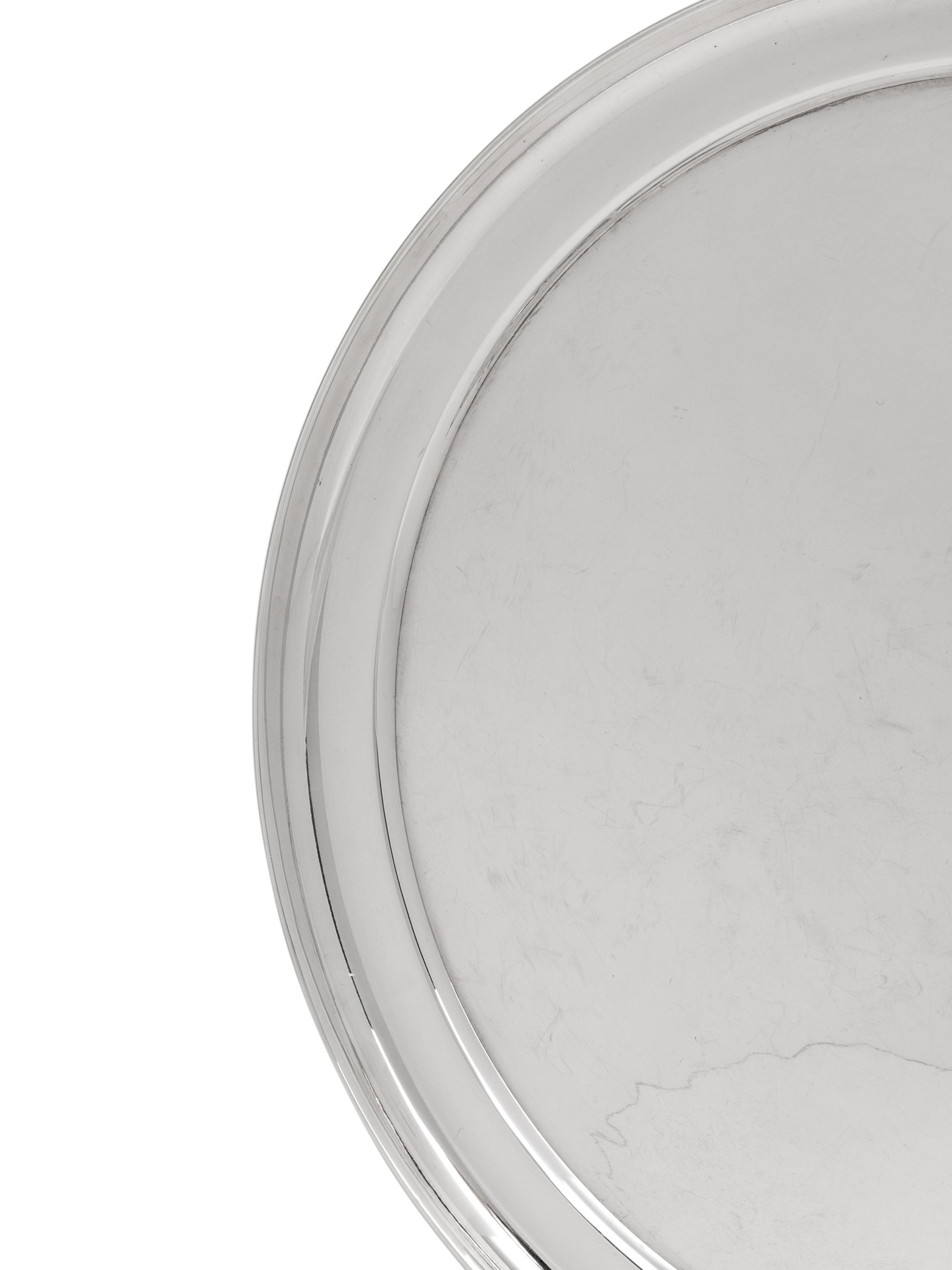 An American Silver Serving Tray
