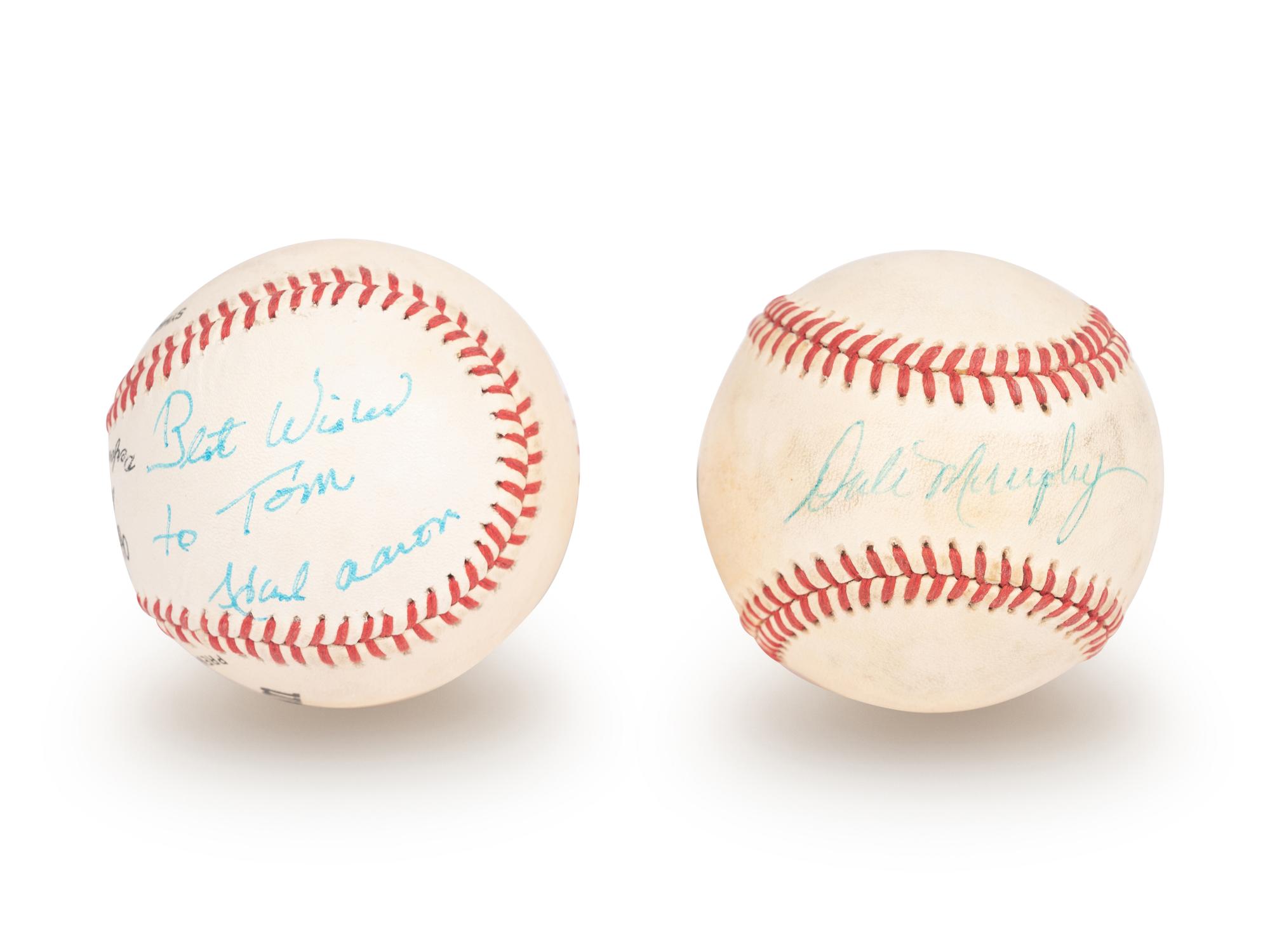 A Group of Eight Hall of Fame and Notable Signed Autograph Baseballs (Beckett Authentication Services BAS Certified),