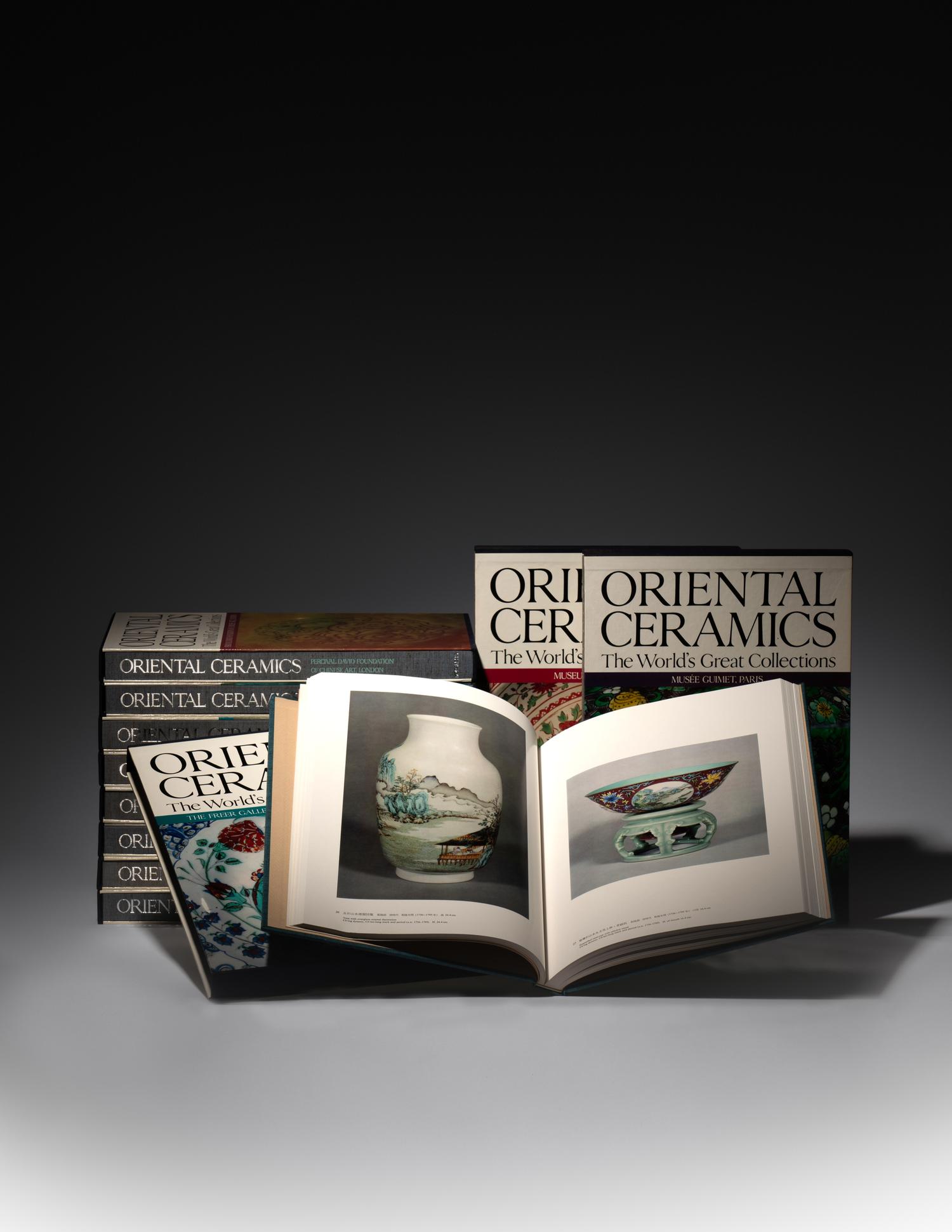 [CERAMICS] WU, Tung and Jan Fontein. Oriental Ceramics, the World’s Greatest Collections . Tokyo: Kodansha, 1980-1982. 11 volumes full set.