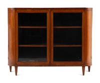 A George III Satinwood Bookcase