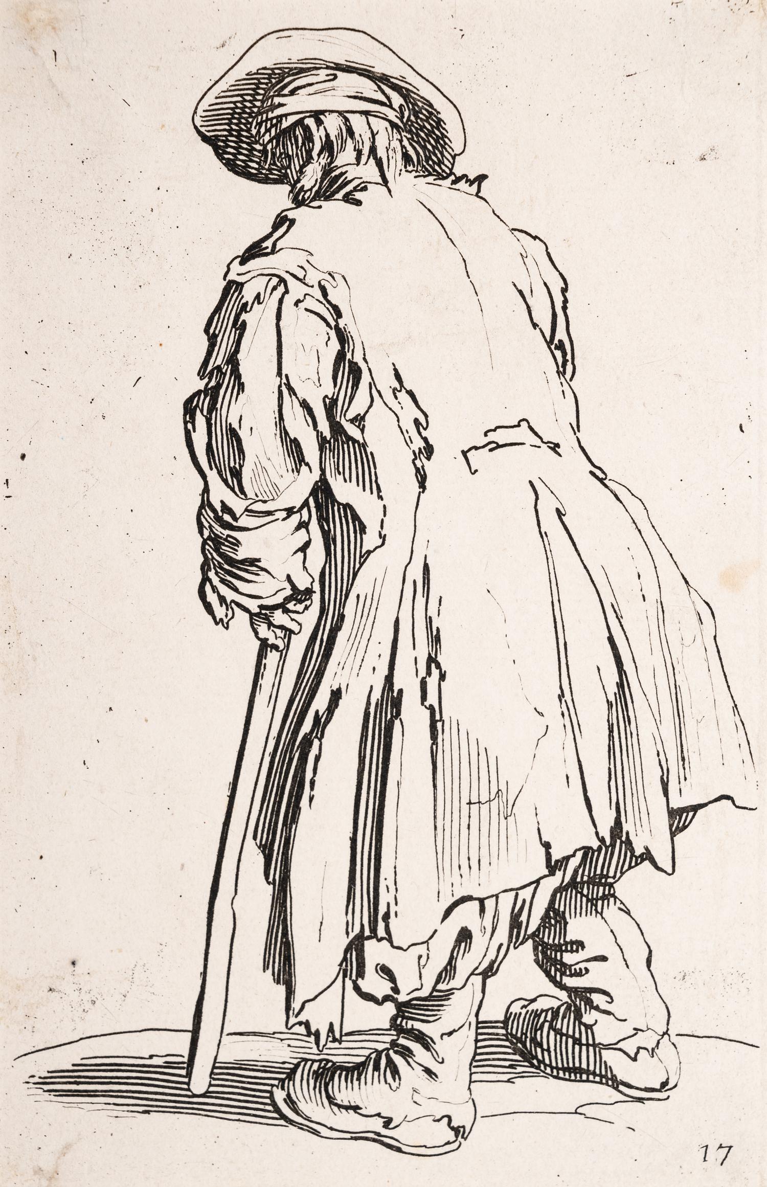 A Group of Five Engravings After Jacques Callot (French, 1592-1635)