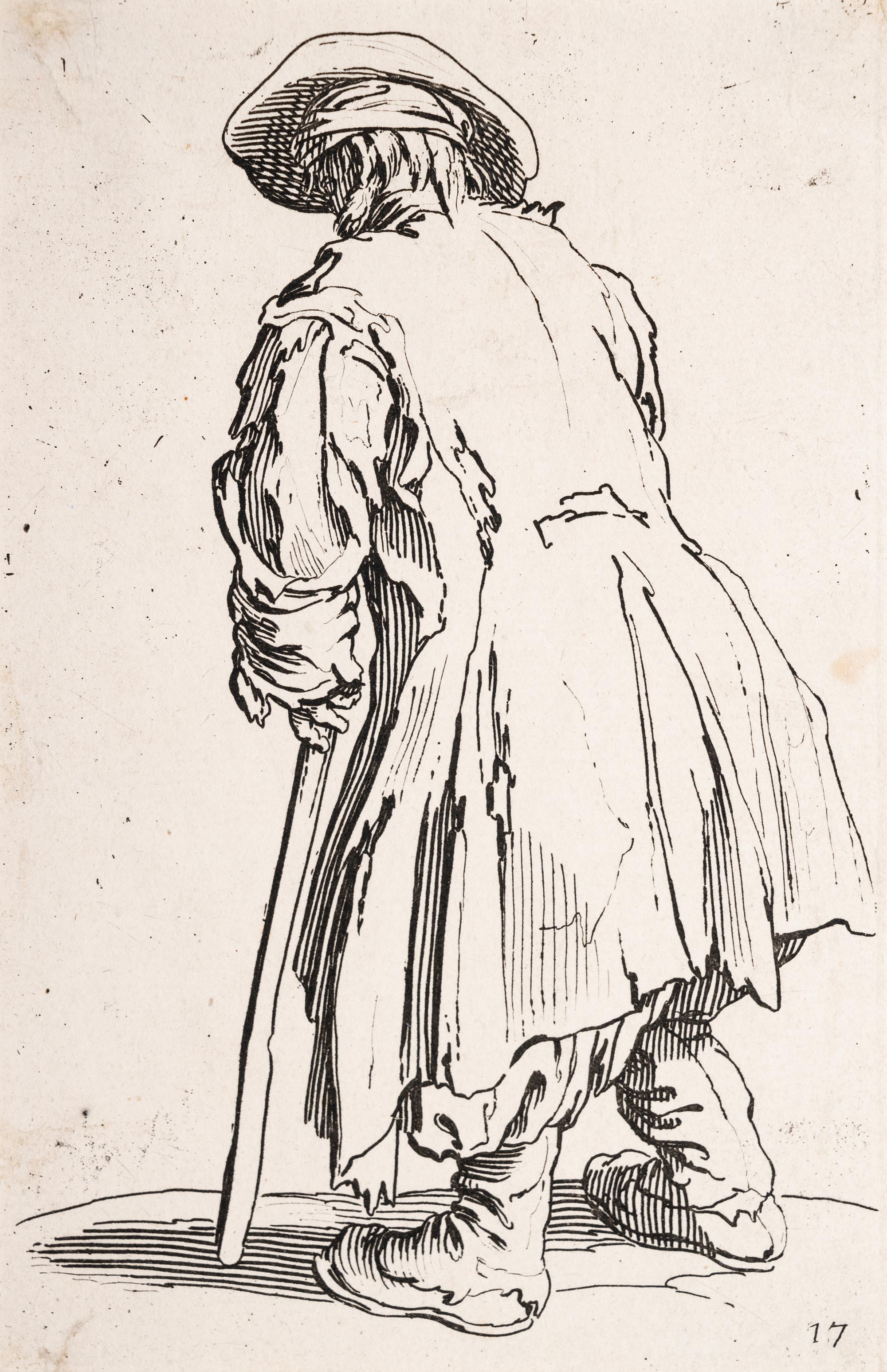A Group of Five Engravings After Jacques Callot (French, 1592-1635)