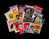A Large Collection of Assorted Sports Publications Including Signed Autograph Issues