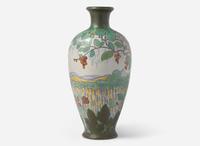 Zuid-Holland Gouda, Large "Magpie" Vase