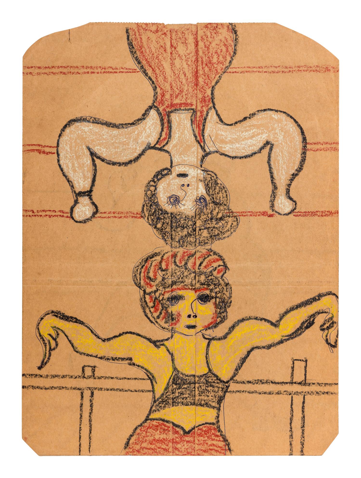 Burlesk (a double-sided work)