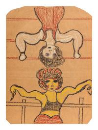 Burlesk (a double-sided work)