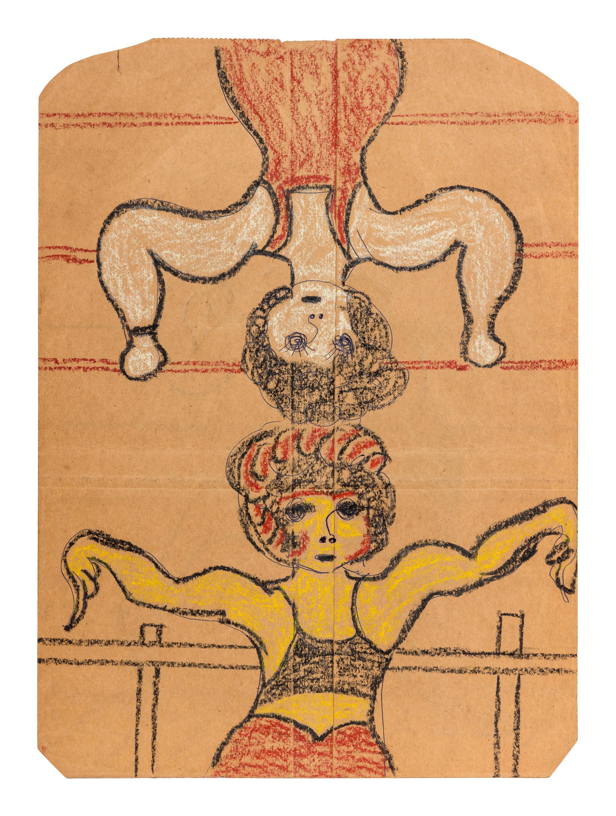 Burlesk (a double-sided work)