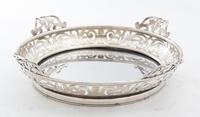 An American Silver Mirror Plateau Length 11 1/2 inches. — Watson, Attleboro, MA, Early 20th Century
