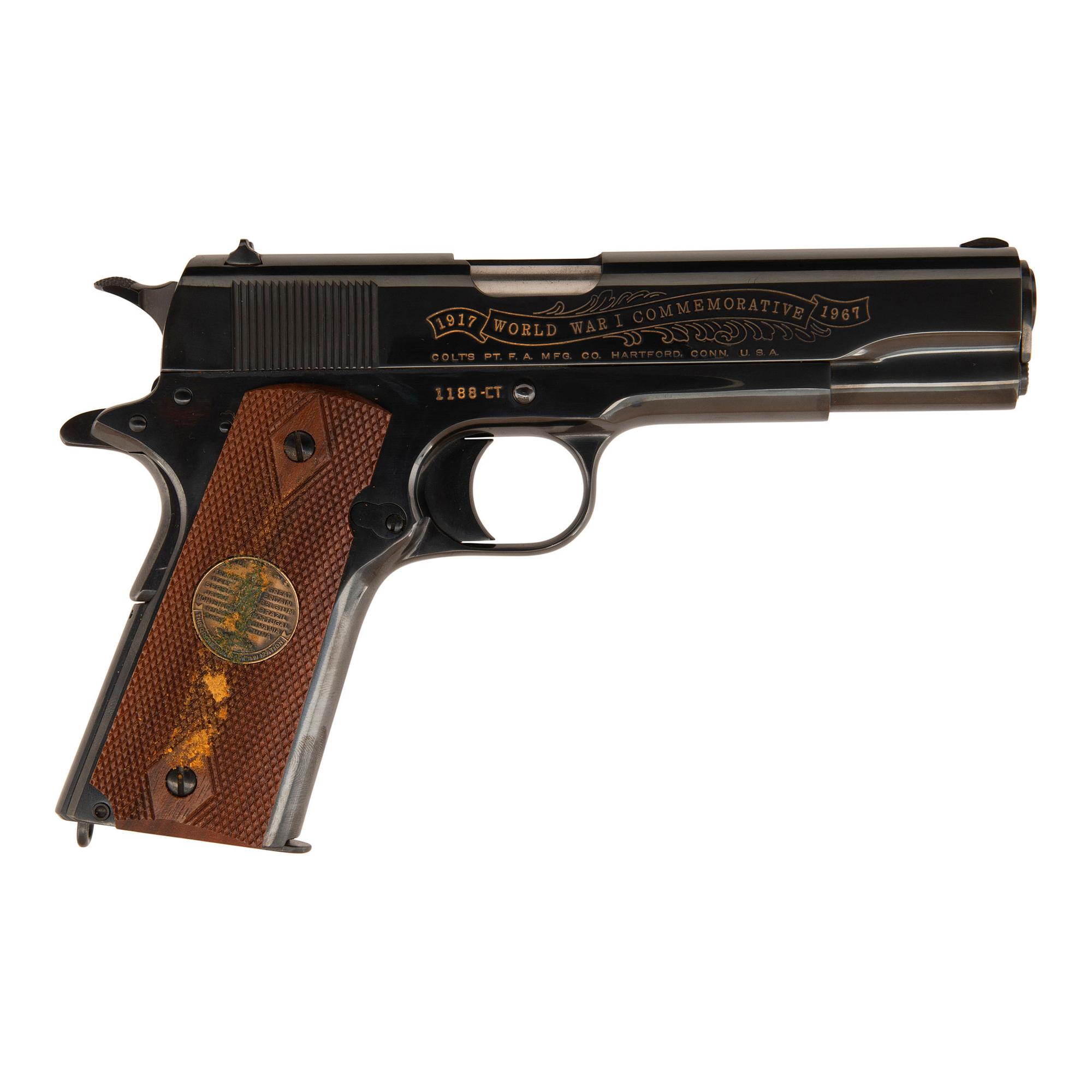 **Colt 1911 World War I Chateau-Thierry Commemorative in Display Case