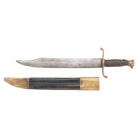 "Memphis" Marked Memphis Novelty Works Style S-Guard Fighting Knife
