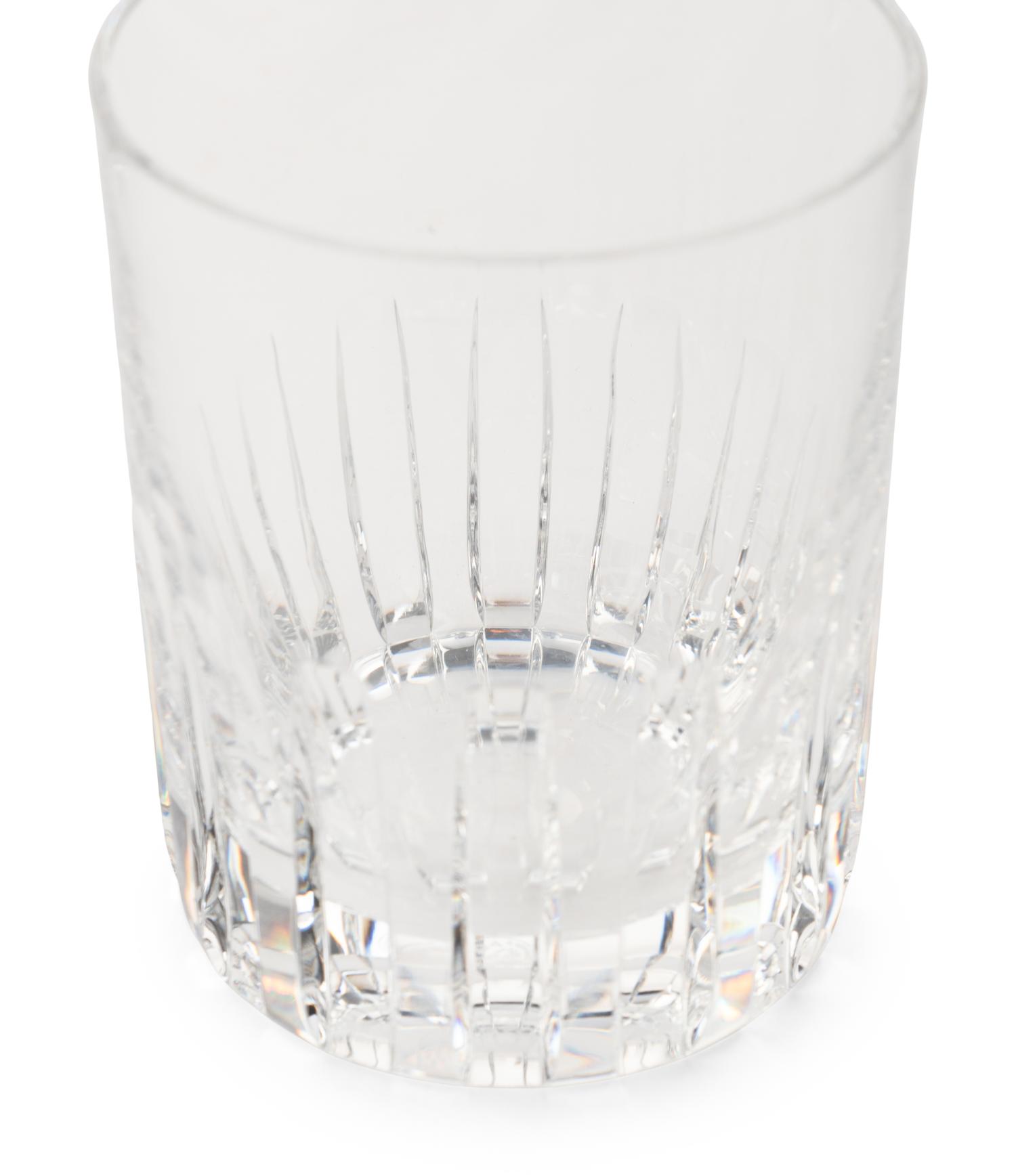 A Set of Twelve Baccarat Rotary Double Old Fashioned Glasses