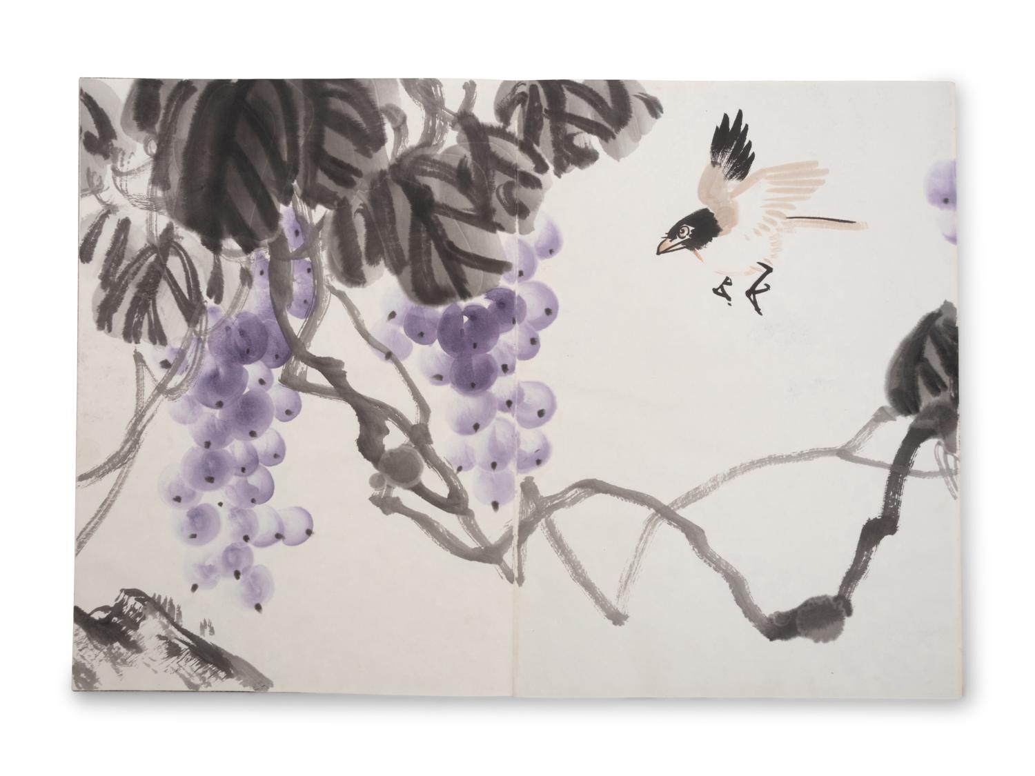 A Woodblock Print Album of Works by Zhang Daqian