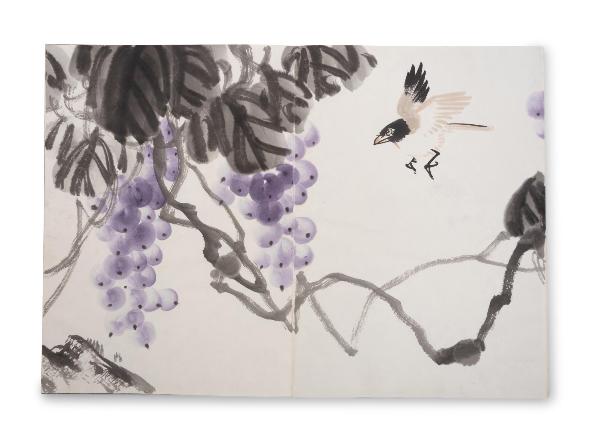 A Woodblock Print Album of Works by Zhang Daqian