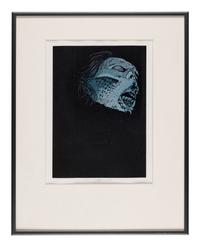 [MOSER, Barry, illustrator]. A group of 3 multiple color block prints from the Pennyroyal Press edition of Frankenstein, [West Hatfield, MA: Pennyroyal Press, 1983].