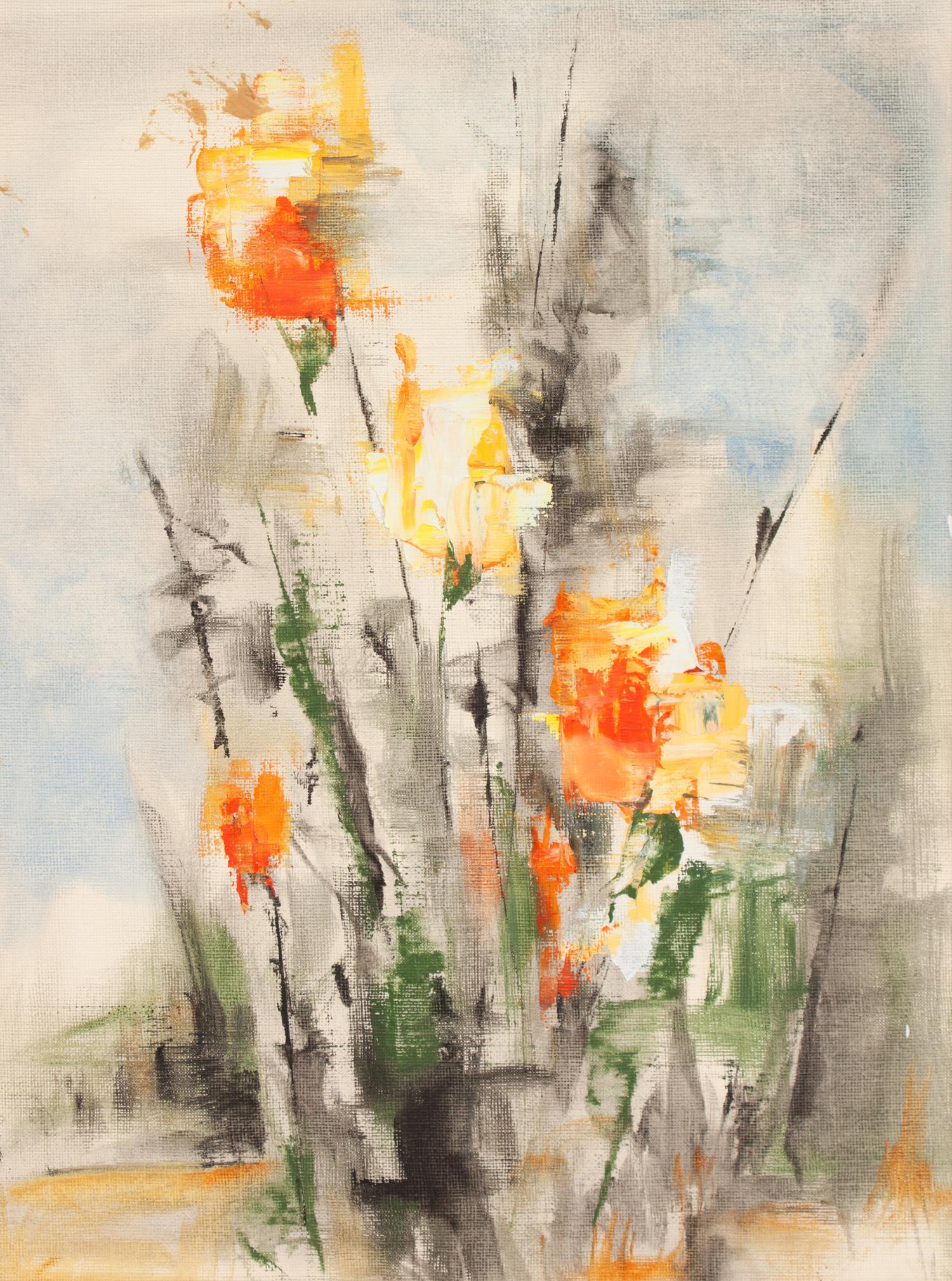 Abstract Floral Still Life