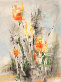 Abstract Floral Still Life