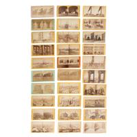 [Chicago Fire]. An extensive collection of approx. 250 stereoviews taken before and after the Great Chicago Fire of 1871.
