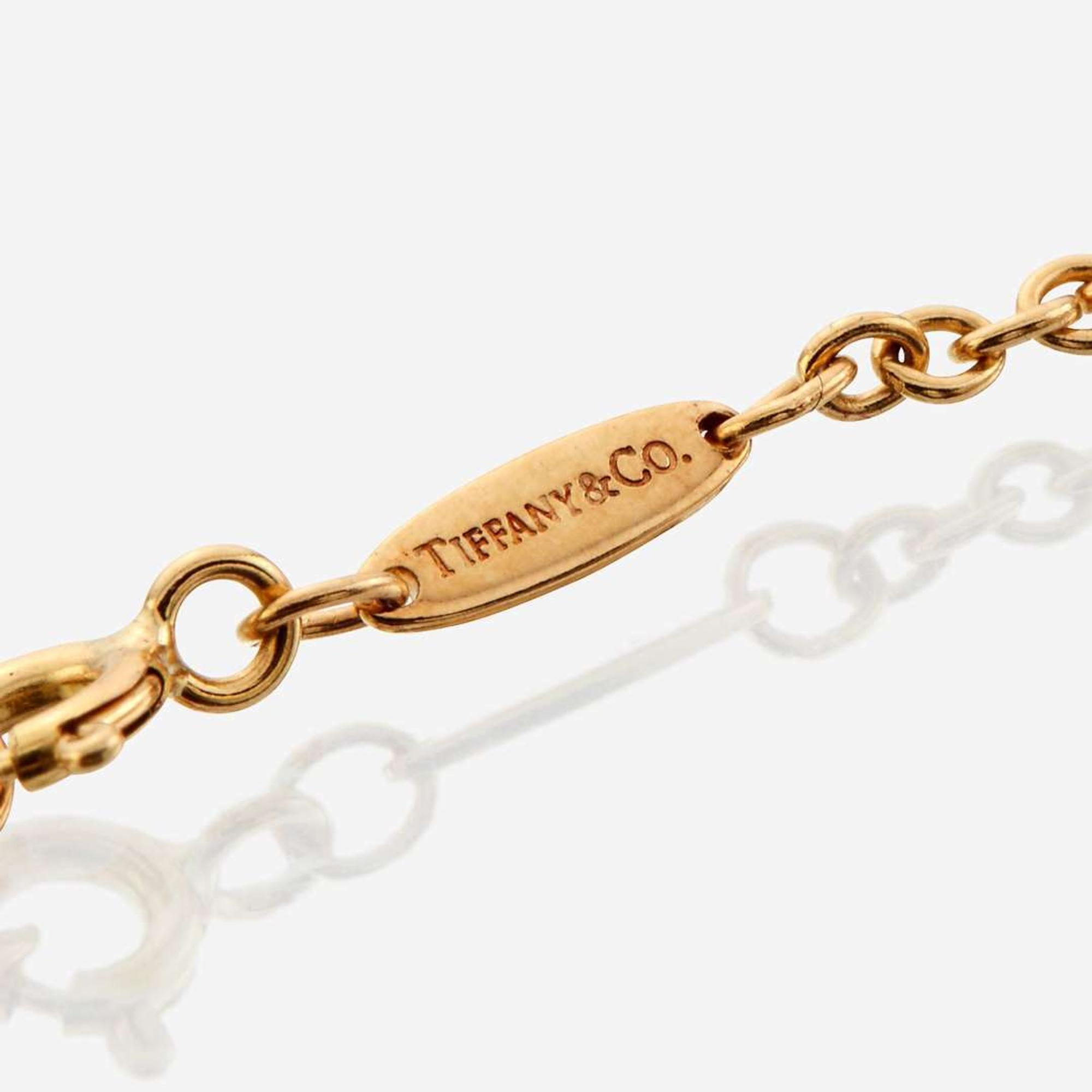 A gold and cultured pearl necklace, Tiffany & Co. Elsa Peretti