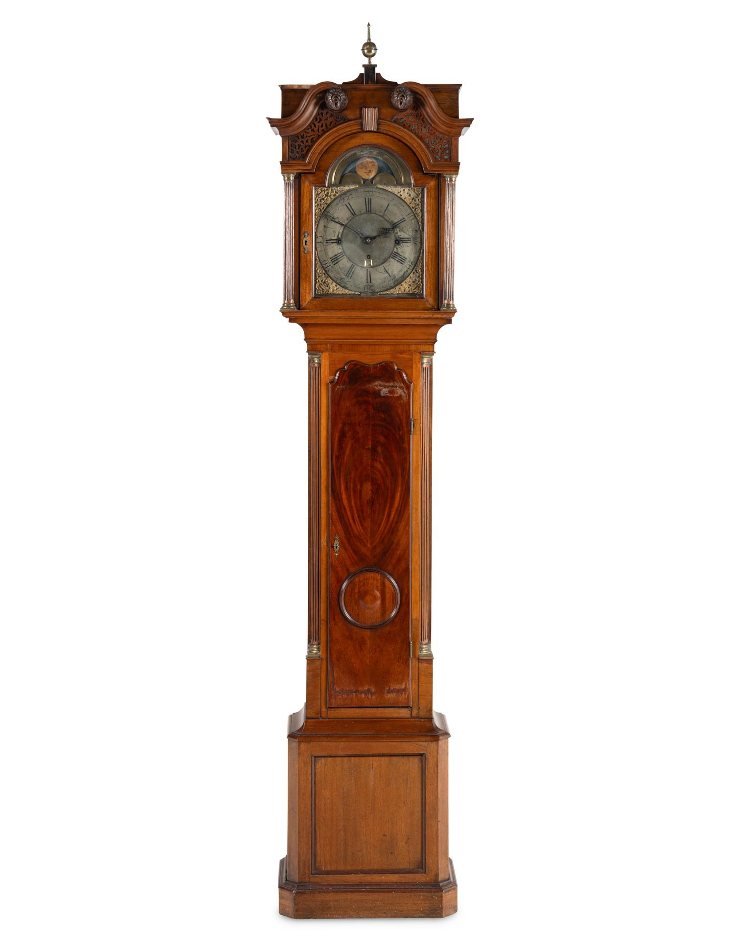 A George III Mahogany Tall Case Clock
