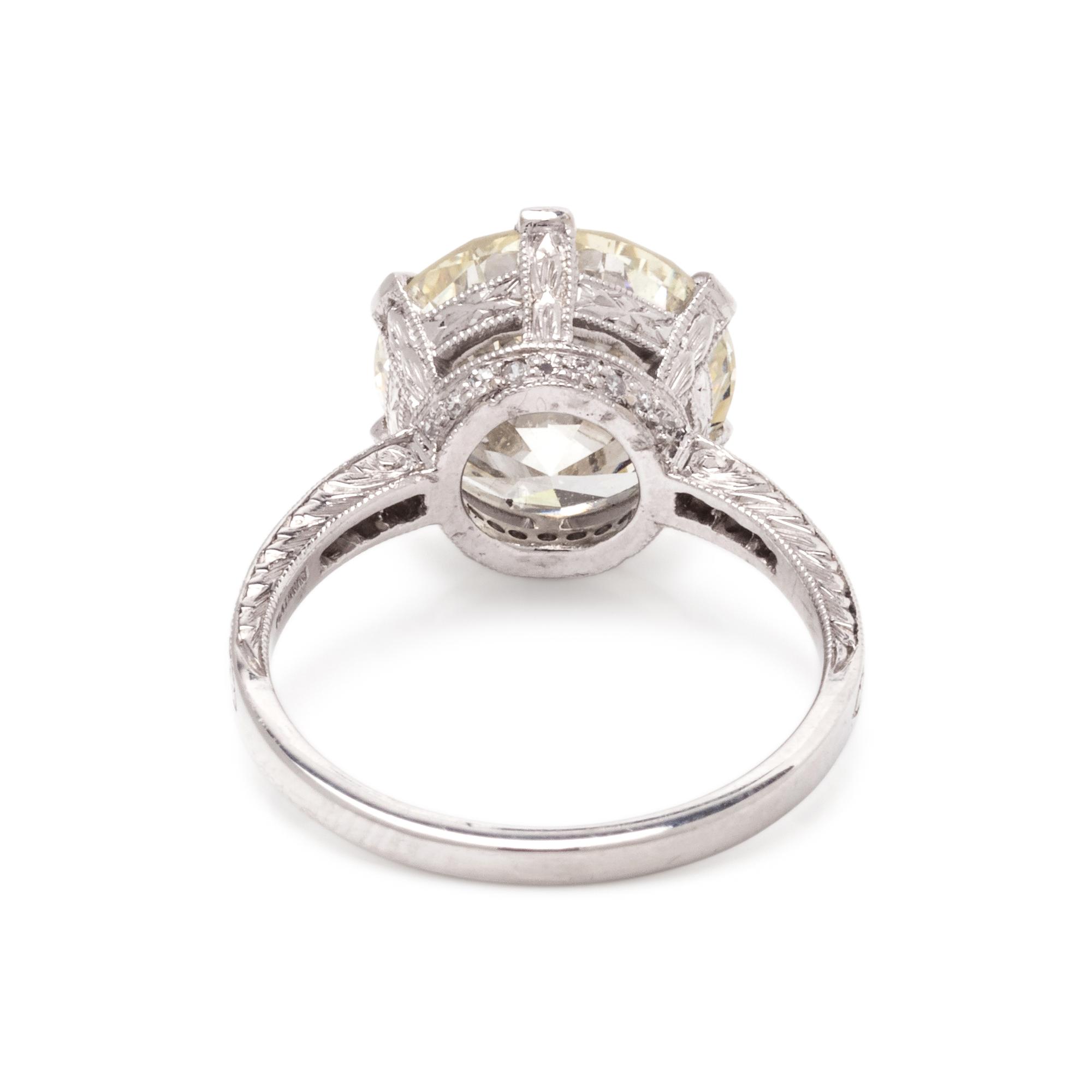 ANTIQUE, DIAMOND RING