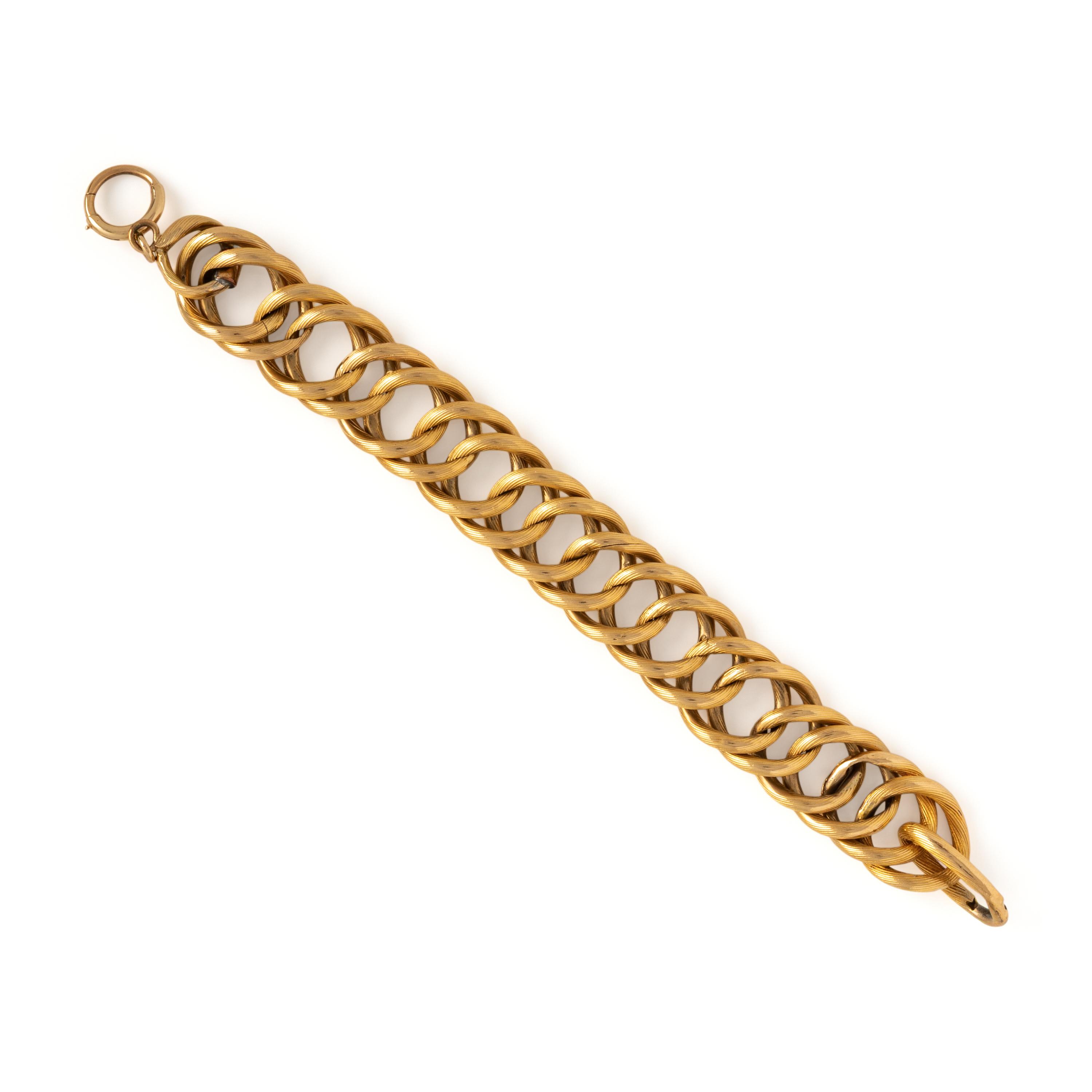Yellow Gold Link Bracelet