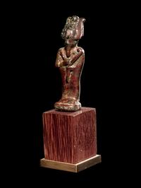 An Egyptian Bronze Osiris