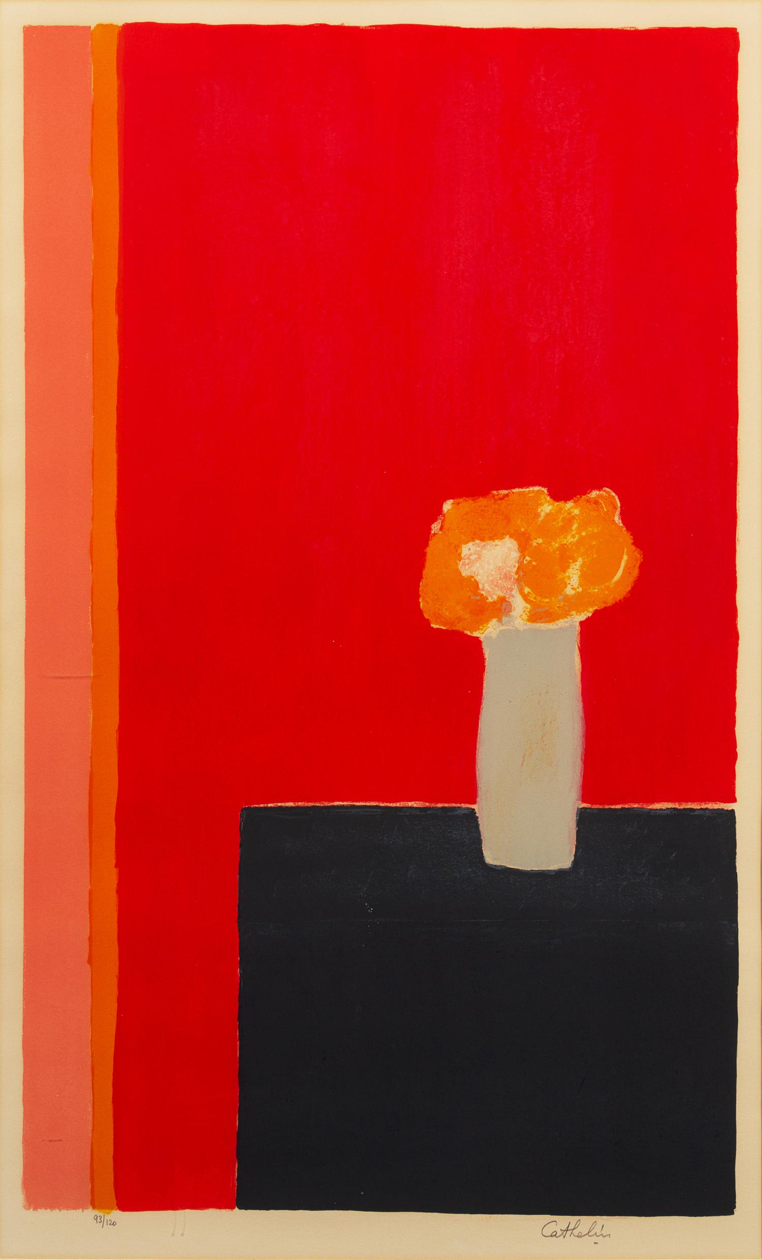 Bernard Cathelin, (French, 1919-2004), Still Life