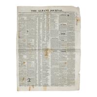 [Crockett, Davy] The First American Comic Book: Group of 2 Items Related to Davy Crockett, Including Likely the First Mention of Him in an American Magazine
