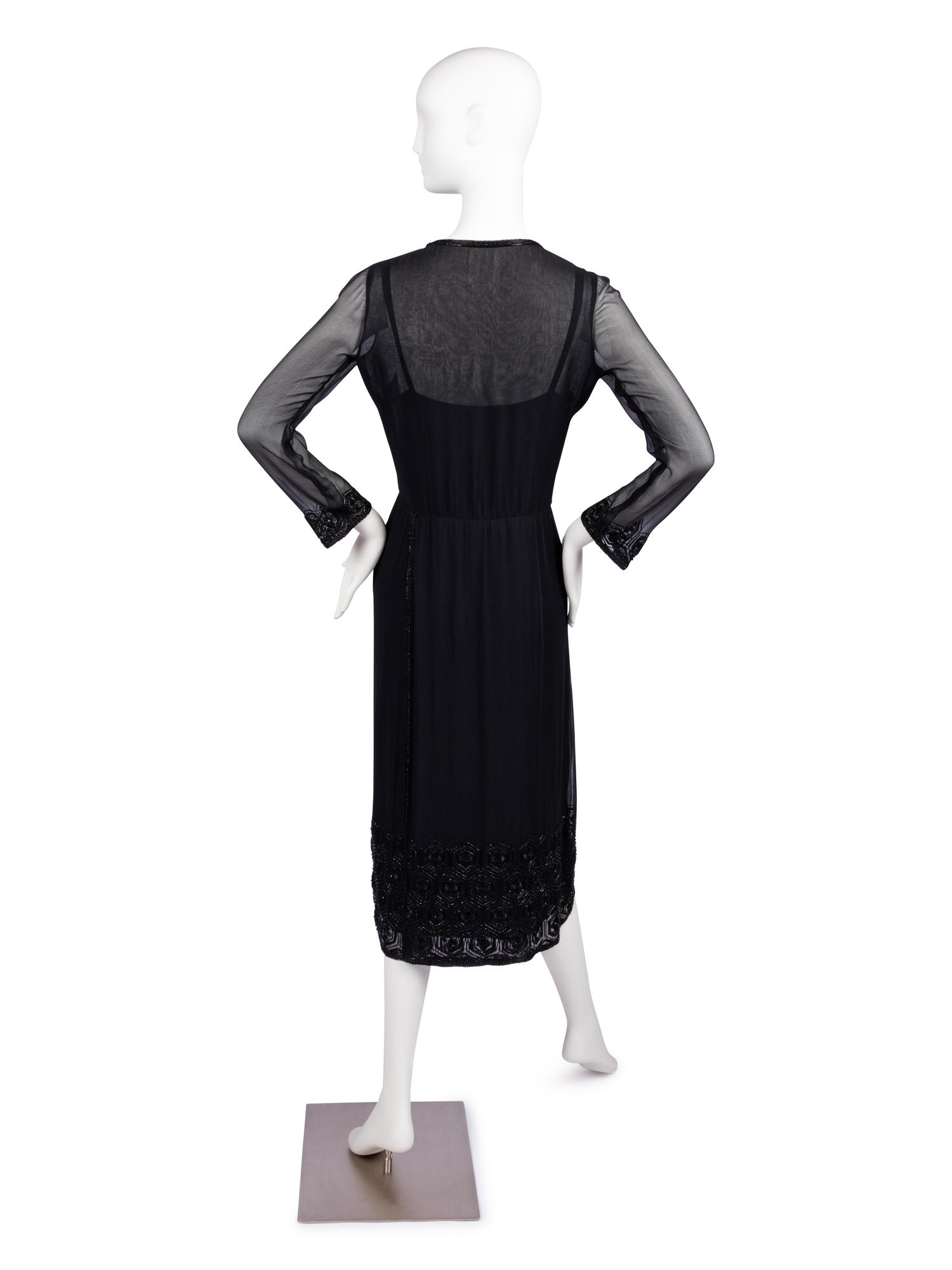 Chanel Haute Couture Evening Dress and Jacket, 1970-80s
