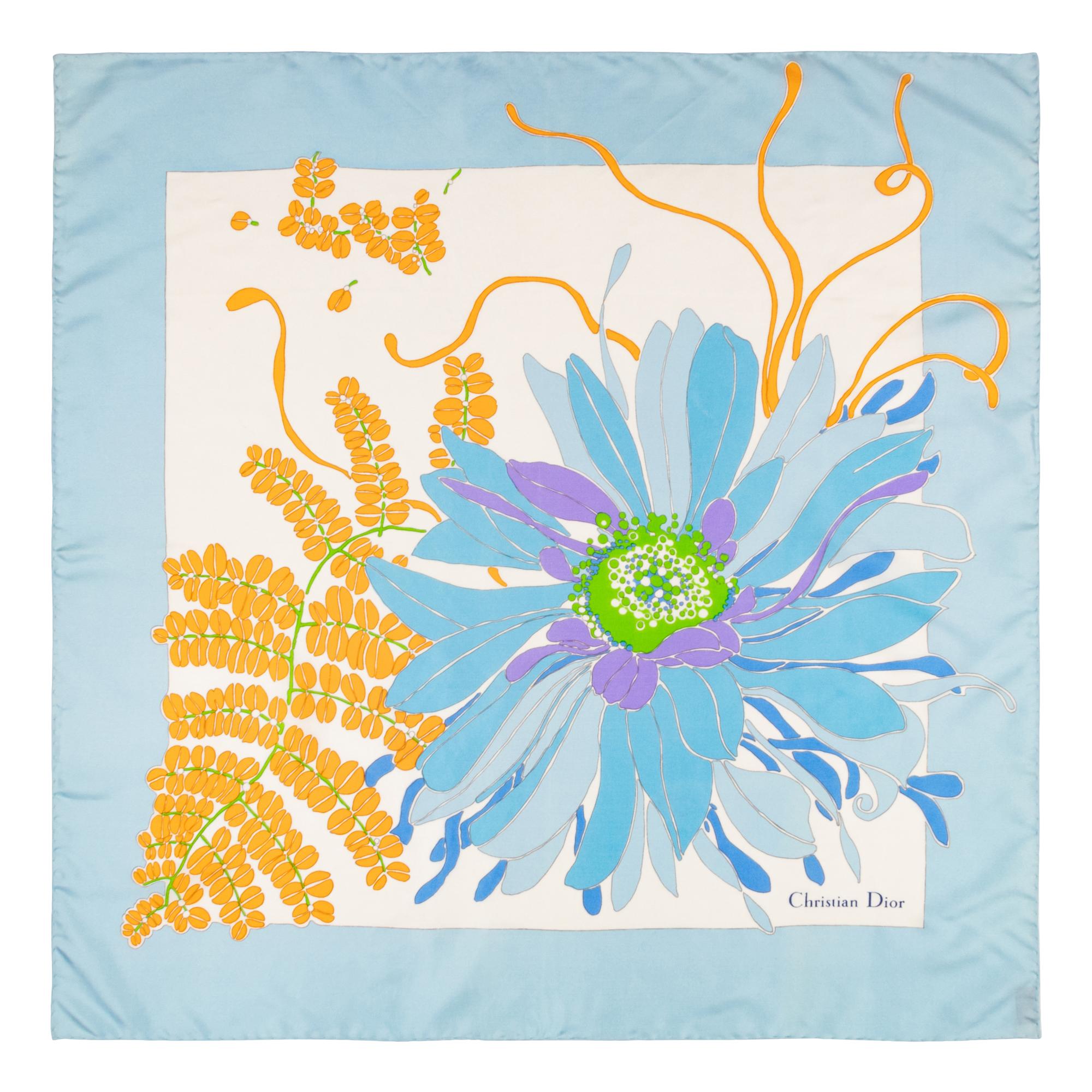 Five Designer Silk Scarves