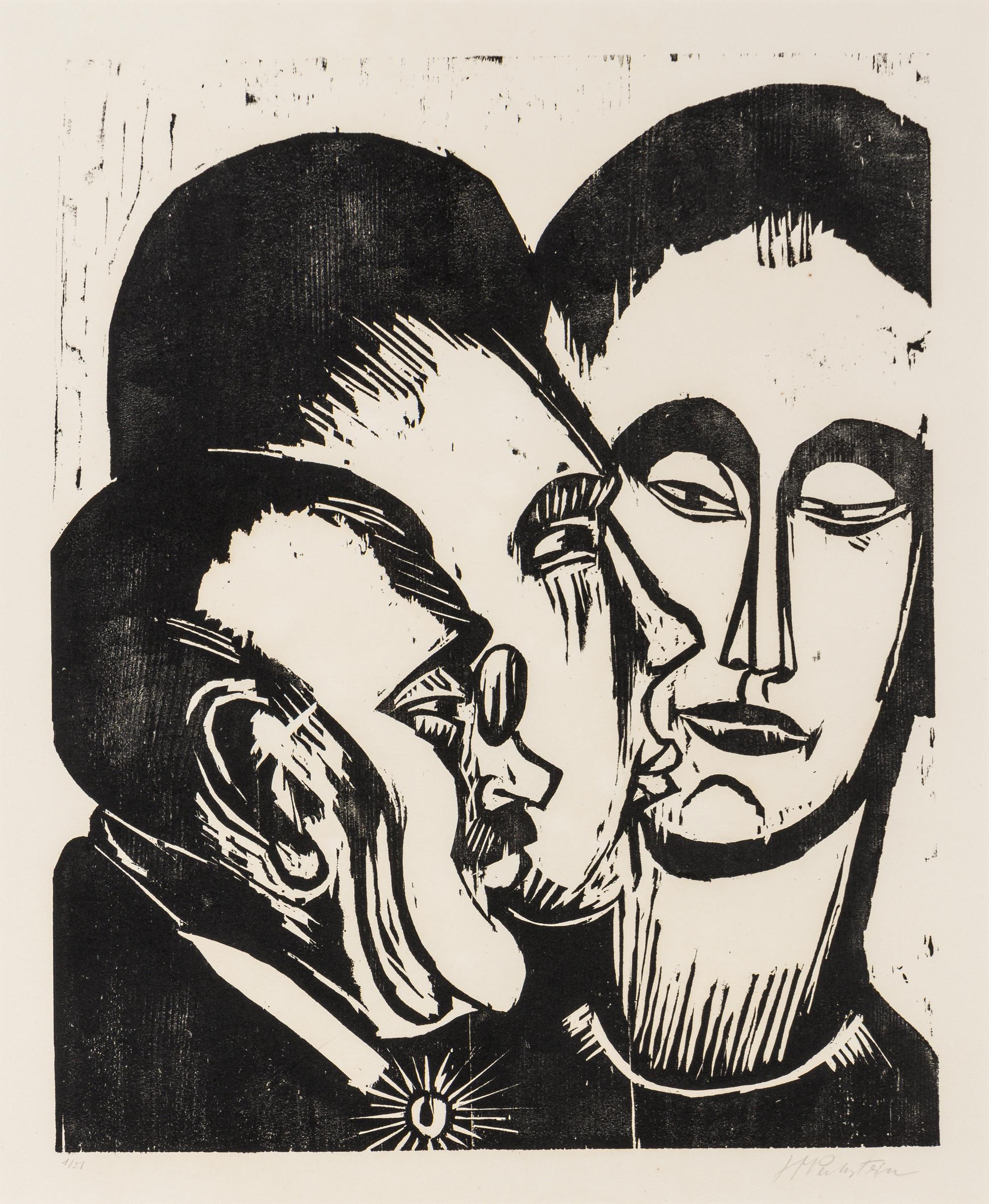 Drei Köpfe, 1923