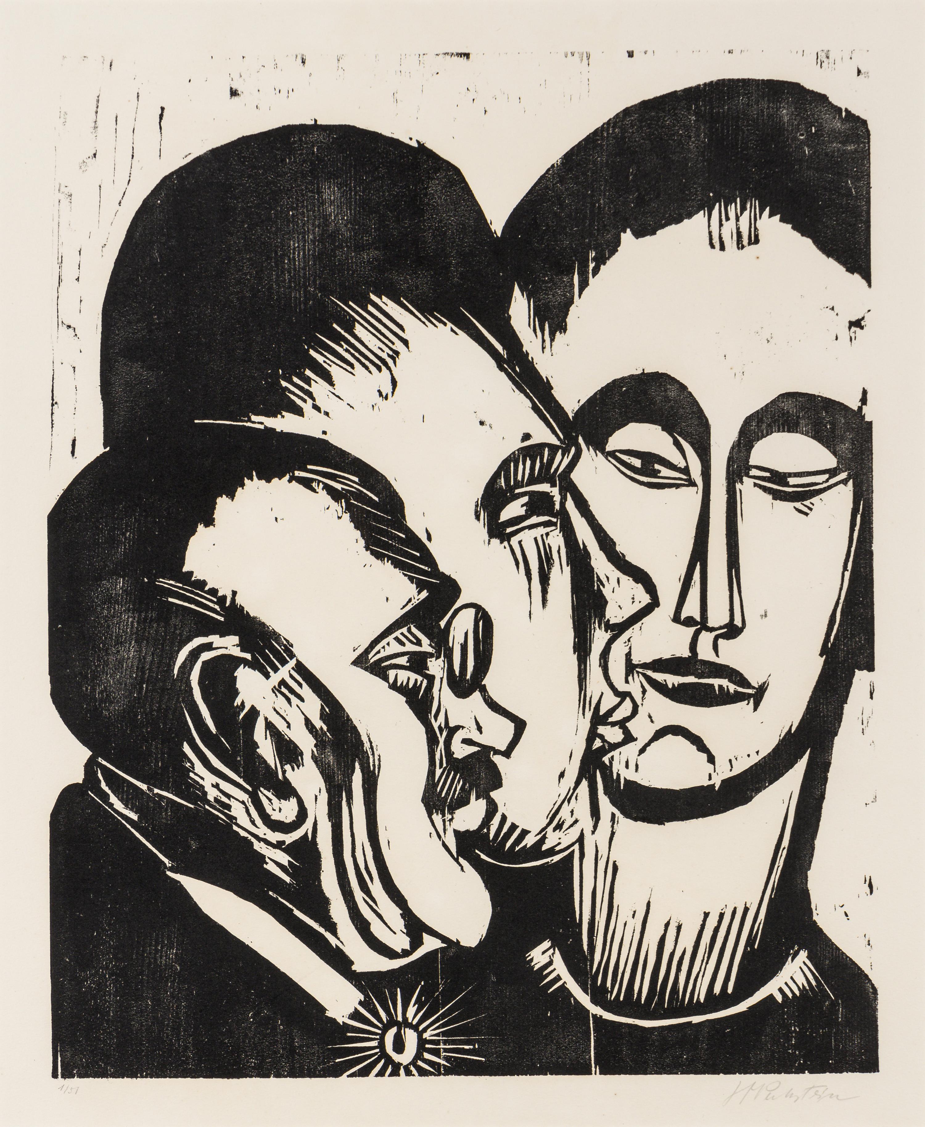 Drei Köpfe, 1923