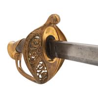 Two Presentation Swords to Lieutenant and Colonel (General) Gershom Mott, An Ames 1840 Officers Sword and an Ames 1850 Foot Officers Sword