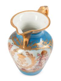 A Group of Sèvres Style Porcelain Articles