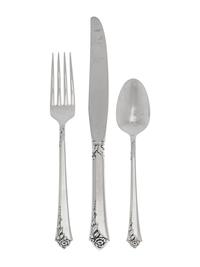 An American Silver Flatware Service