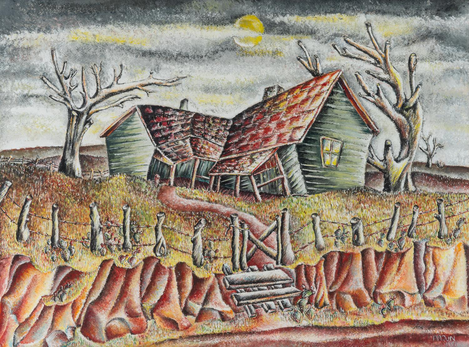 Texas Negro Cabin