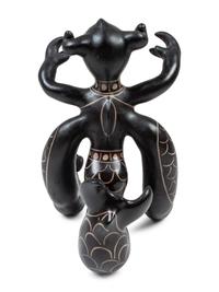 Pottery Figure, Mermaid