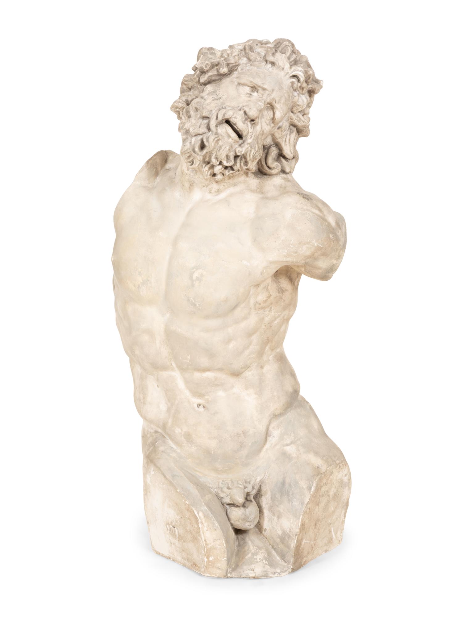 A Cast Resin Sculpture of Laocoön After the Antique