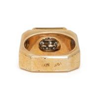 NIVA, YELLOW GOLD, SAPPHIRE, AND DIAMOND NECKLACE AND RING