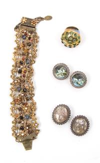 An Assortment of Costume Jewelry,