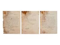 TAFT, William Howard (1857-1930). Archive of correspondence between Taft & “Gus” Karger, ca 1908-24.
