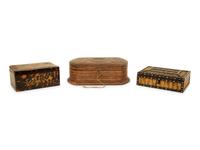 Three Table Caskets