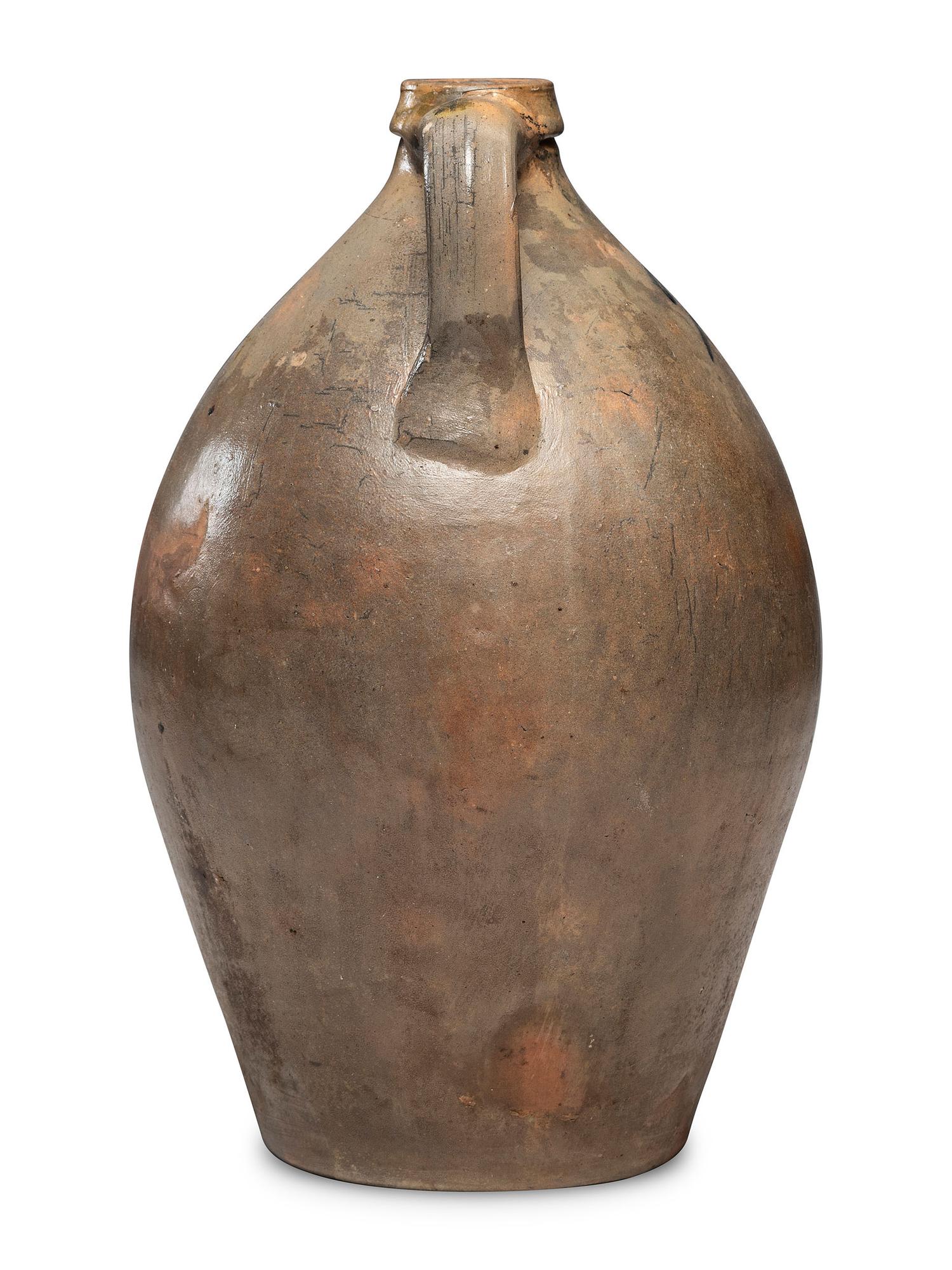 A J. B. Maxfield Two-Gallon Cobalt Decorated Stoneware Jug