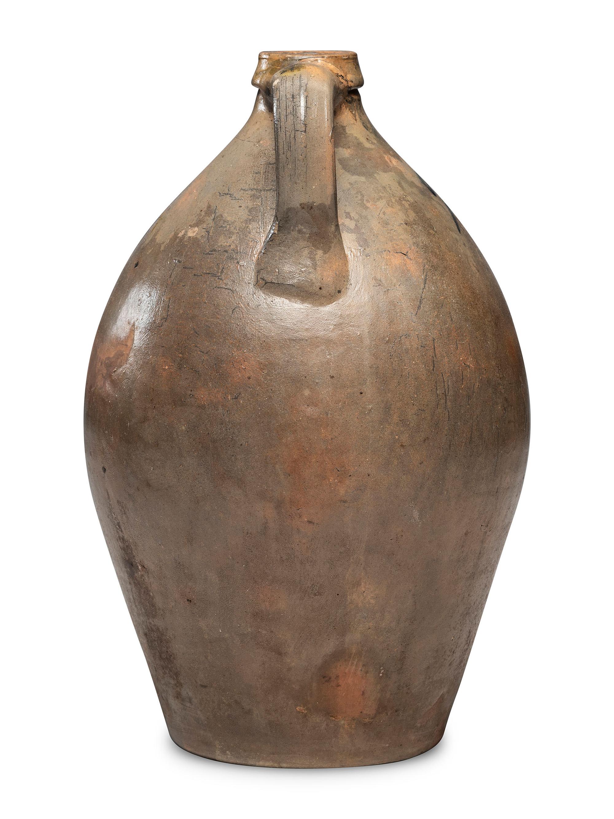A J. B. Maxfield Two-Gallon Cobalt Decorated Stoneware Jug