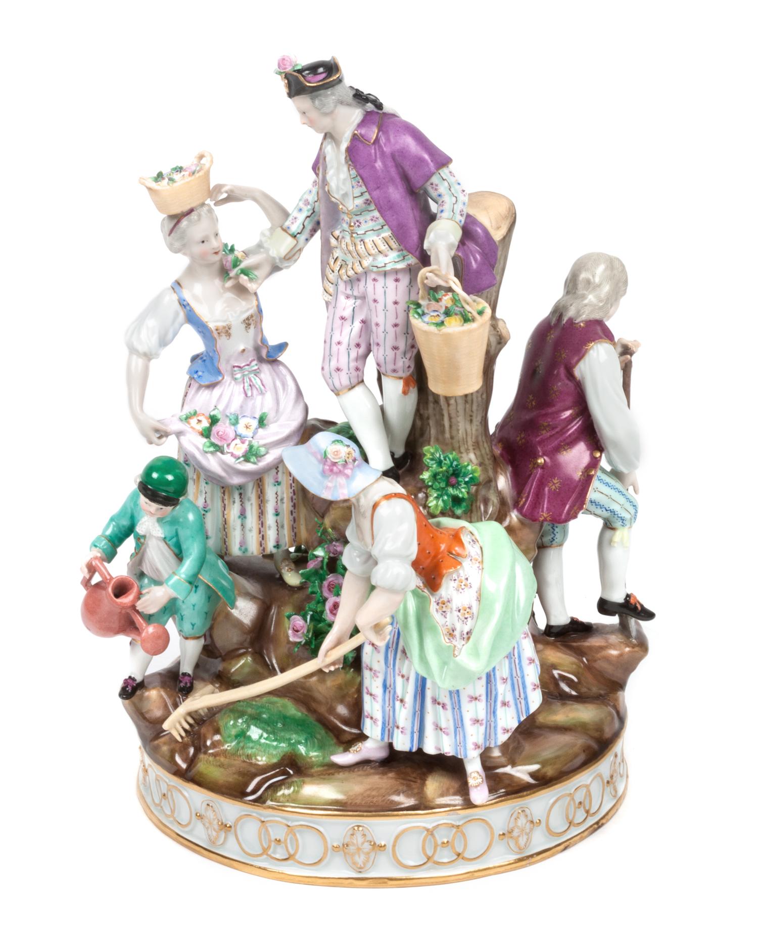 A Meissen Porcelain Figural Group — 19TH/20TH CENTURY